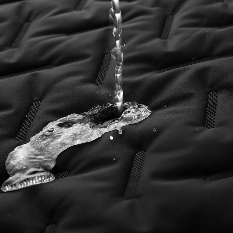 Warm Casual Male Lambswool Vest with Stand Collar