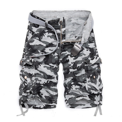 Glistensport Outdoor Camo Cargo Shorts